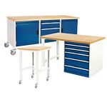 Bott workshop and production work benches & workstands